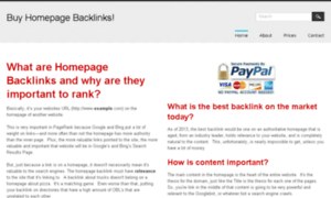 Buyhomepagebacklinks.com thumbnail