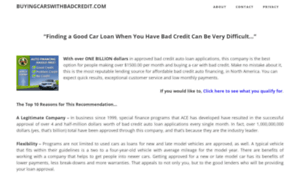 Buyingcarswithbadcredit.com thumbnail