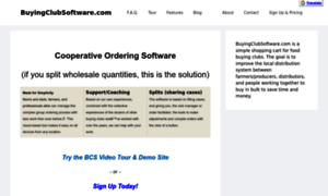 Buyingclubsoftware.org thumbnail