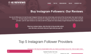 Buyinstagramfollowersreview.org thumbnail