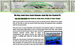 Buyjunkcarscash.com thumbnail