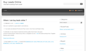 Buyleadsonline.wordpress.com thumbnail