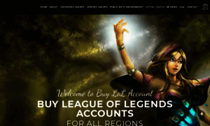 Buylolaccount.com thumbnail