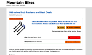 Buymountainbikes.top thumbnail