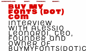 Buymyfonts.com thumbnail