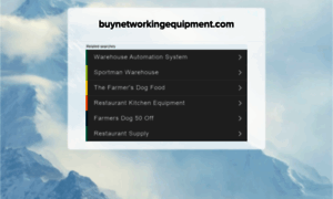 Buynetworkingequipment.com thumbnail