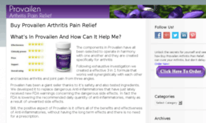 Buyprovailenarthritispainrelief.com thumbnail