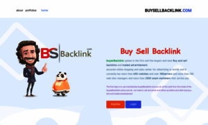 Buysellbacklink.com thumbnail