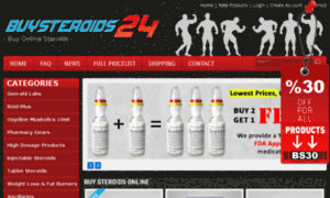 Buysteroids24.com thumbnail