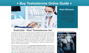 Buytestosterone.biz thumbnail