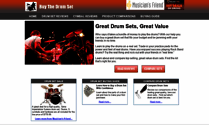 Buythedrumset.com thumbnail