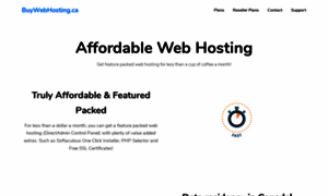 Buywebhosting.ca thumbnail