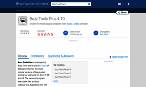 Buzz-tools-plus.software.informer.com thumbnail