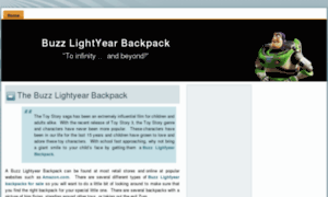 Buzzlightyearbackpack.com thumbnail