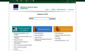 Bvsenfermeria.bvsalud.org thumbnail