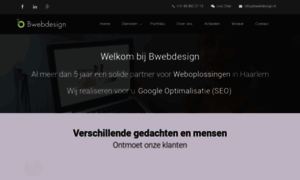 Bwebdesign.nl thumbnail