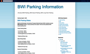 Bwi-parking.blogspot.com thumbnail