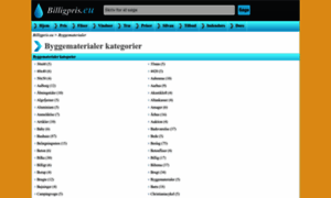 Byggematerialer.billigpris.eu thumbnail