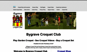 Bygravecroquetclub.org.uk thumbnail