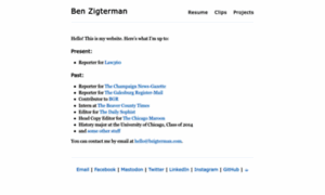 Bzigterman.com thumbnail