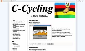 C-cycling.blogspot.dk thumbnail