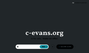 C-evans.org thumbnail