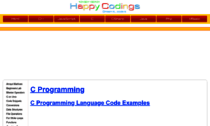 C.happycodings.com thumbnail