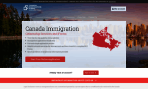 Ca-immigrationforms.com thumbnail