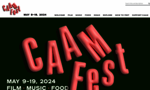 Caamfest.com thumbnail