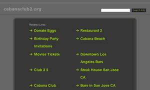 Cabanaclub2.org thumbnail