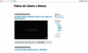 Cabelosebelezavideos.blogspot.com.br thumbnail