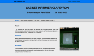 Cabinet-infirmier-clapeyron.com thumbnail