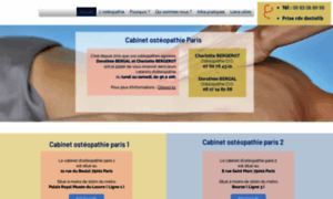 Cabinet-osteopathie-paris2.com thumbnail