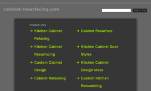 Cabinet-resurfacing.com thumbnail