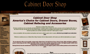 Cabinetdoorshop.com thumbnail