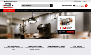 Cabinetexpressco.com thumbnail