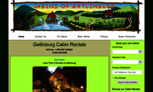 Cabinsofgatlinburg.com thumbnail