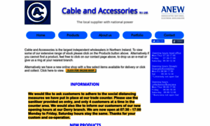 Cableandaccessories.co.uk thumbnail
