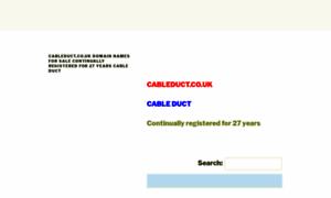 Cableduct.co.uk thumbnail