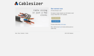 Cablesizer.com thumbnail