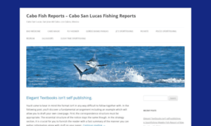 Cabofishreports.com thumbnail