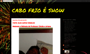 Cabofrioeshow.blogspot.com thumbnail