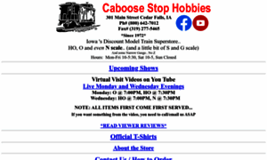 Caboosestophobbies.com thumbnail