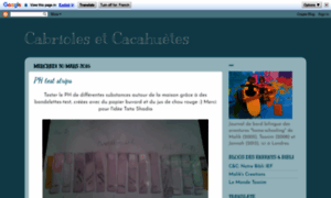 Cabriolesetcacahuetes.blogspot.fr thumbnail