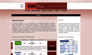 Cac40.info thumbnail