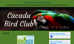 Cacadubirdclub.co.za thumbnail