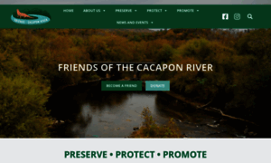 Cacaponriver.org thumbnail