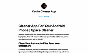 Cachecleanerapp.wordpress.com thumbnail