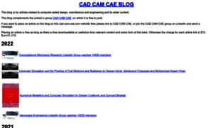Cad-cam-cae.com thumbnail