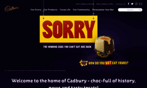 Cadbury.ie thumbnail